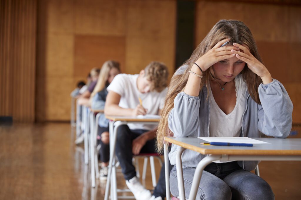 exams stress and anxiety