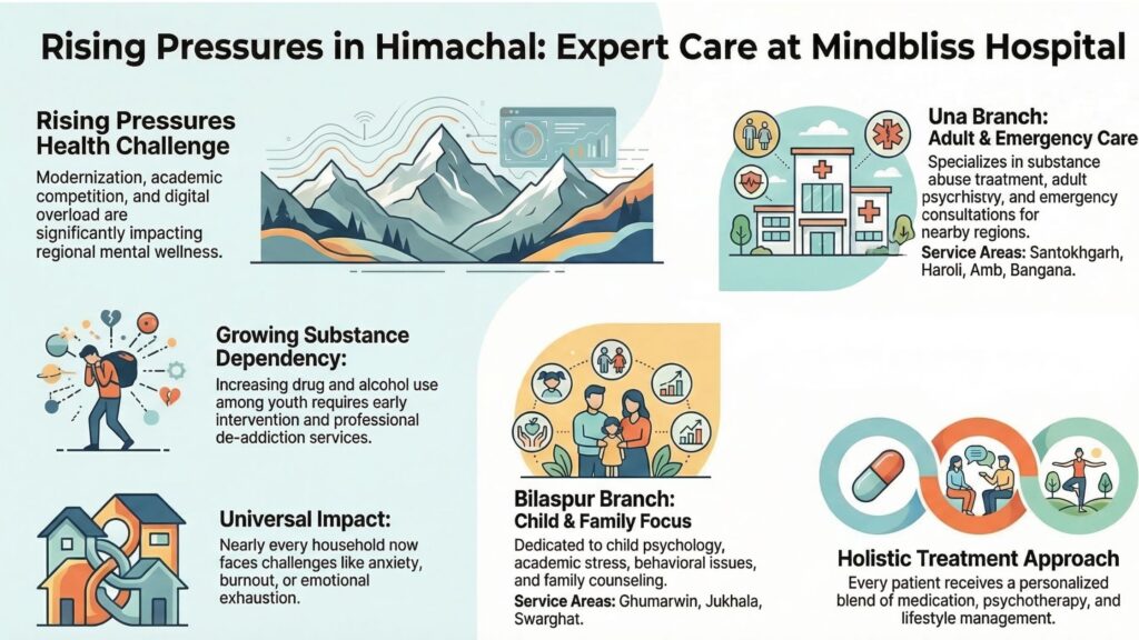 Prioritizing Mental Wellness: Professional Psychiatrist in Una And Bilaspur Mindbliss Hospital Prioritizing Mental Wellness: Professional Psychiatrist in Una And Bilaspur Prioritizing Mental Wellness: Professional Psychiatrist in Una And Bilaspur